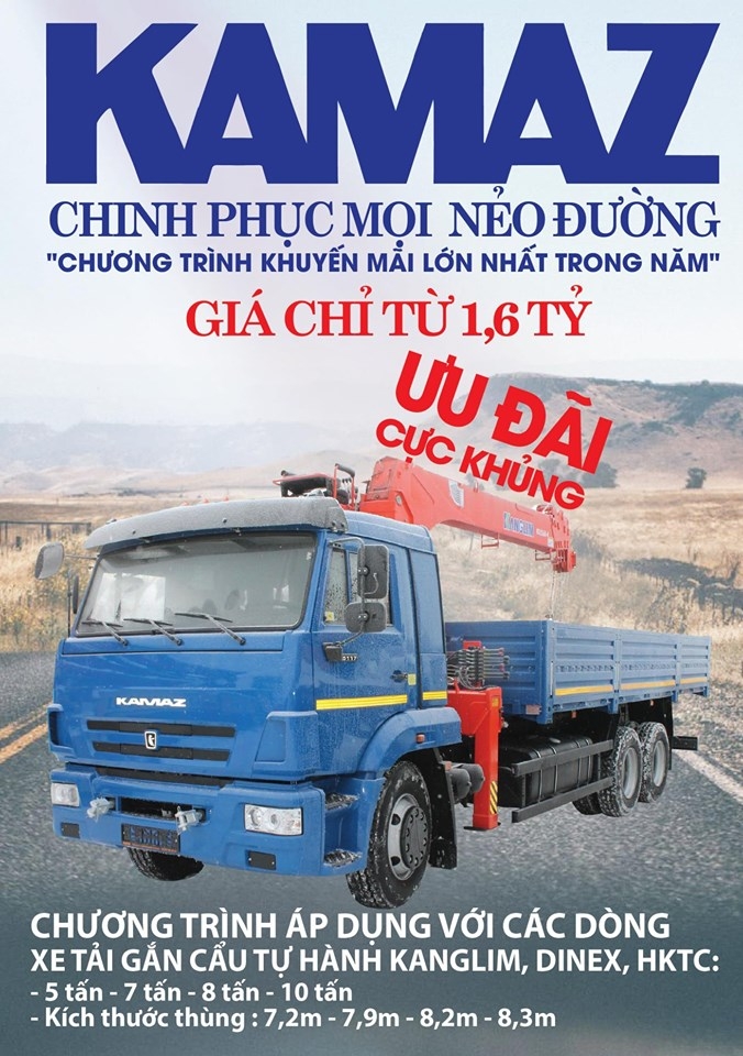 KHUYẾN MÃI XE TẢI GẮN CẨU NĂM 2024