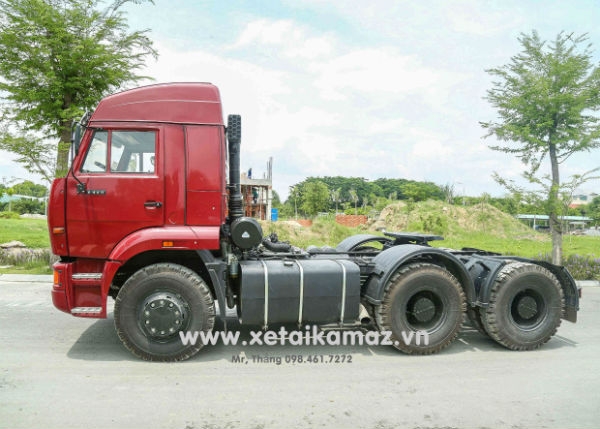 Xe đầu kéo Kamaz 6460 (6x4), SỨC KÉO 53 tấn
