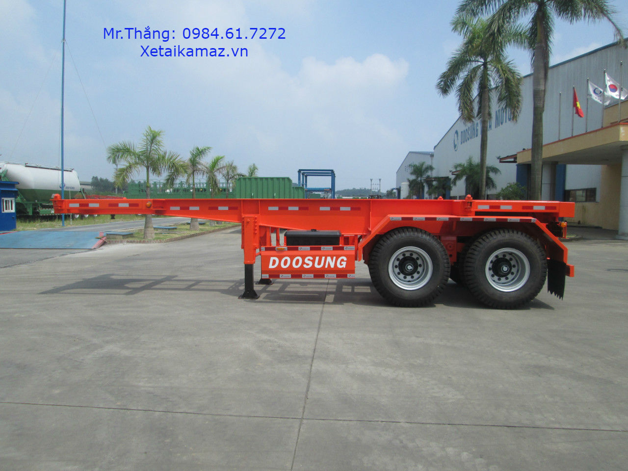 ROMOOC XƯƠNG DOOSUNG 2 TRỤC 20FEET 2022