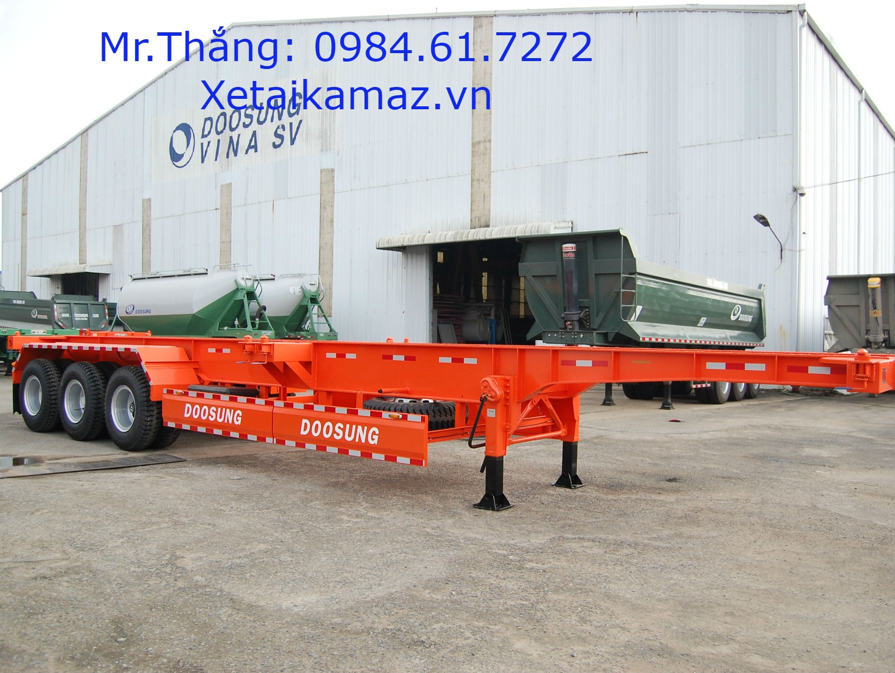 ROMOOC XƯƠNG DOOSUNG 2 TRỤC 40 FEET 2022