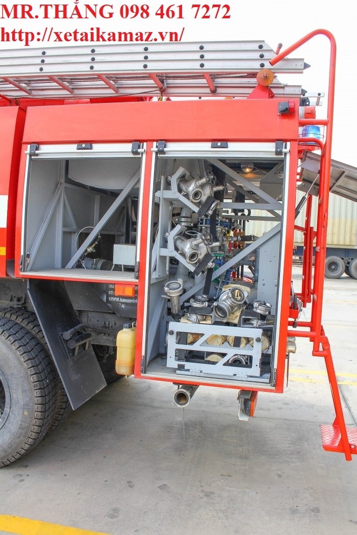 XE CỨU HỎA KAMAZ AC 5,0 - 40 43253 (4x2) 5M3
