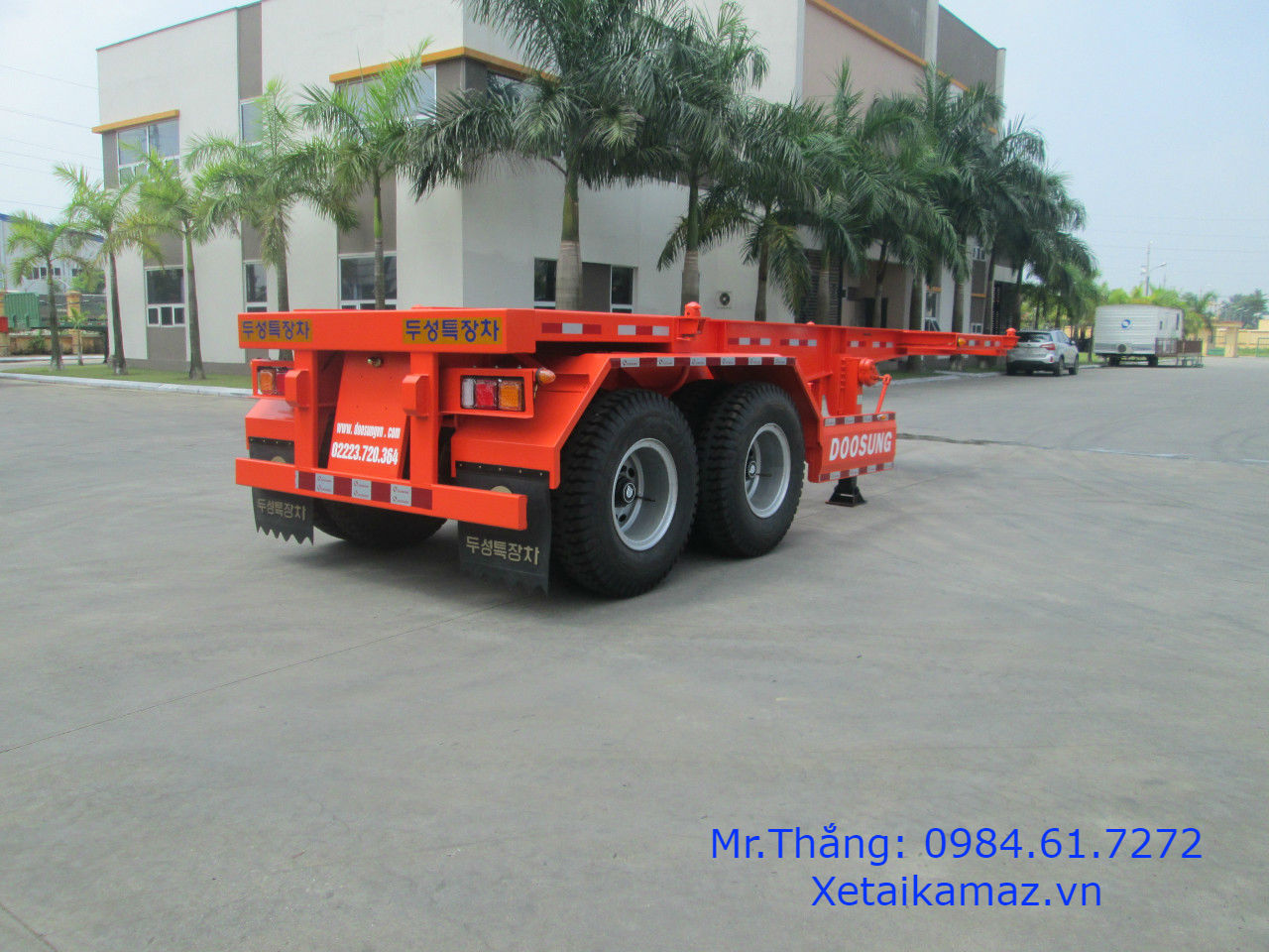 ROMOOC XƯƠNG DOOSUNG 2 TRỤC 20FEET 2022