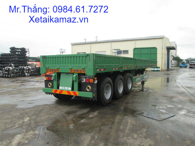 ROMOOC SÀN THÀNH LỬNG DOOSUNG 40 FEET 3 TRỤC TẢI 30.640 KG 2022