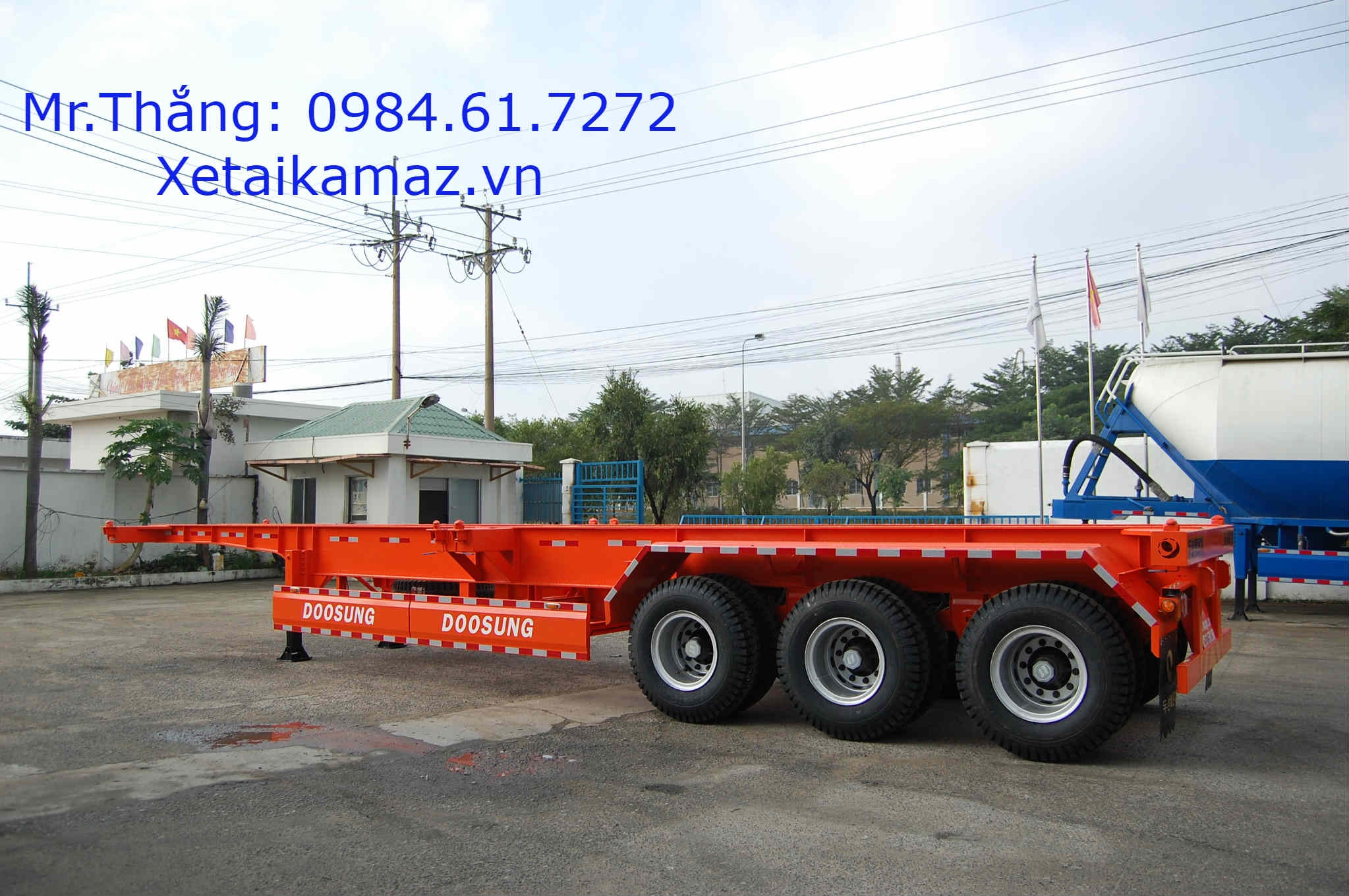 ROMOOC XƯƠNG DOOSUNG 2 TRỤC 40 FEET 2022