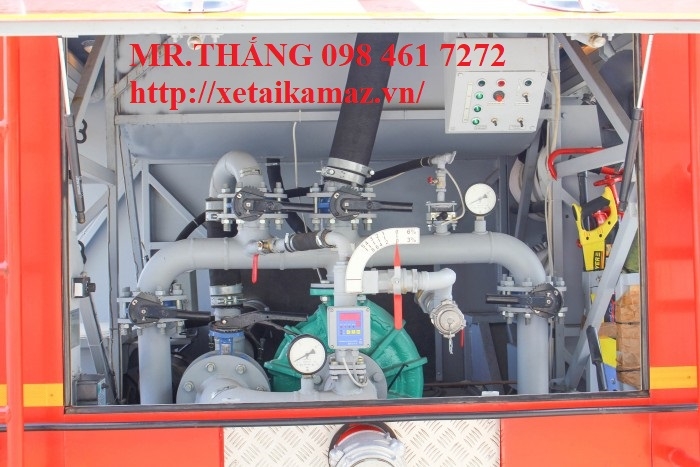 XE CỨU HỎA KAMAZ AC 5,0 - 40 43253 (4x2) 5M3