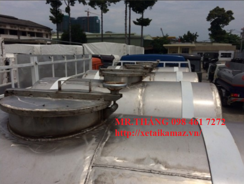 XE KAMAZ 43265(4x4) CHỞ MỦ CAO SU