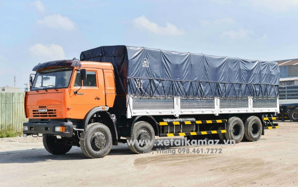 XE TẢI THÙNG KAMAZ 6540 (8x4)| XE TẢI THÙNG 4 CHÂN| XE TẢI THÙNG 4 GIÒ| XE TẢI THÙNG MUI BẠT THÙNG DÀI 8m880