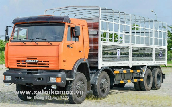 XE TẢI THÙNG KAMAZ 6540 (8x4)|XE TẢI THÙNG 4 CHÂN| XE TẢI THÙNG 4 GIÒ| XE TẢI THÙNG MUI BẠT THÙNG DÀI 7m8
