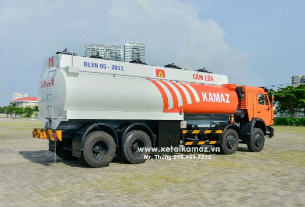 XE VẬN CHUYỂN XĂNG DẦU 6540 (8x4) 23m3