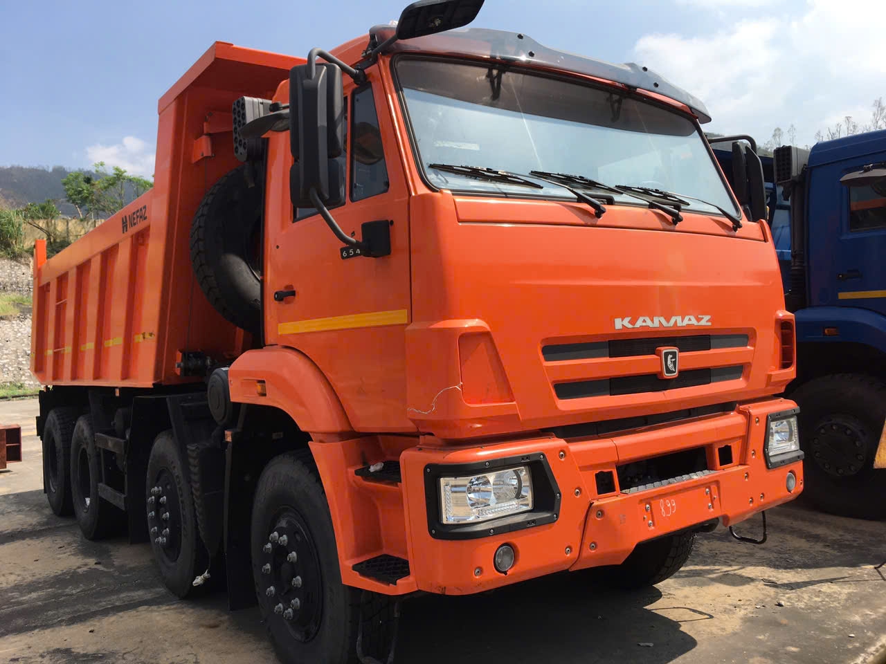 XE BEN KAMAZ 4 CHÂN 6540 EURO 5 | THÙNG VAT 13 KHỐI | XE BEN TẢI TRỌNG 17 TẤN