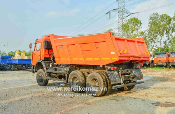 XE BEN KAMAZ 65111 (6X6), THÙNG BEN 10M3