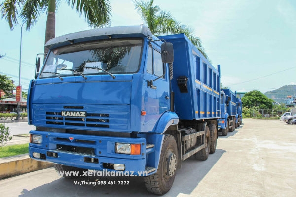 XE BEN KAMAZ 6520 (6X4) THÙNG BEN 9 - 20M3